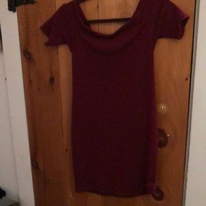 Red Hollister dress